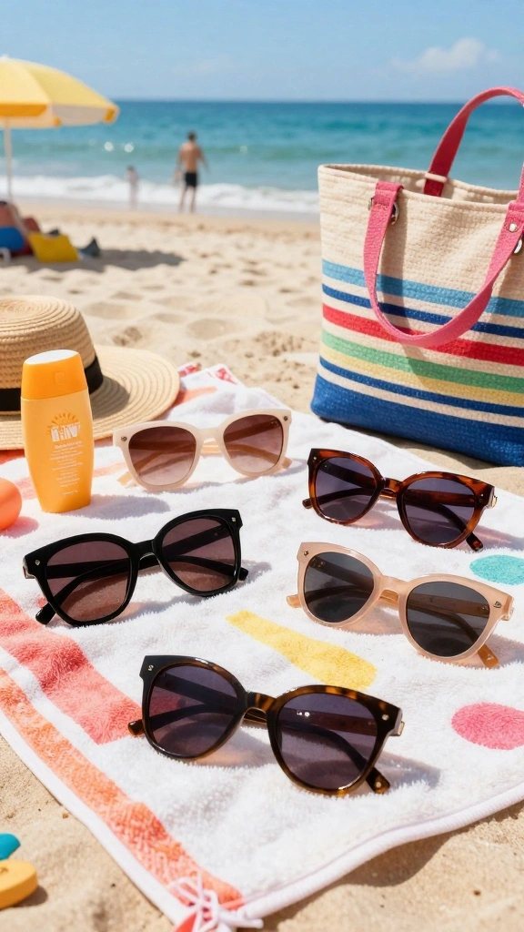 10 Classic Summer Accessories That Will Elevate Your Style Instantly! - 2. Chic Oversized Sunglasses 1