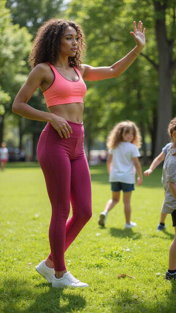 10 Effortlessly Stylish Mom Outfit Ideas That Are 100% Practical! - 5. Sporty Athleisure Set 1