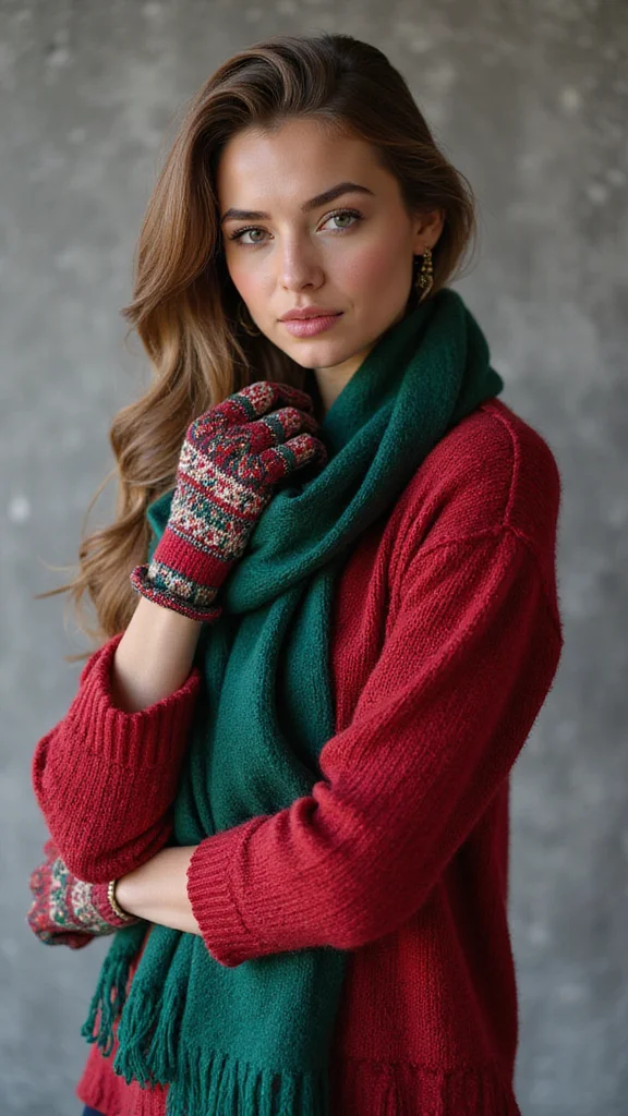 10 Must-Have Winter Capsule Wardrobe Tips That'll Keep You Stylish All Season Long! - 7. Play with Colors and Patterns 1