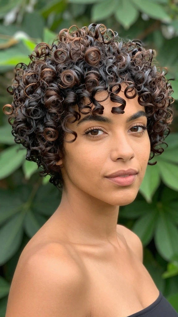 10 Stunning Pixie Cut Shapes for Curly Hair That'll Make You Want to Chop It All Off! - 6. Layered Pixie Cut 1