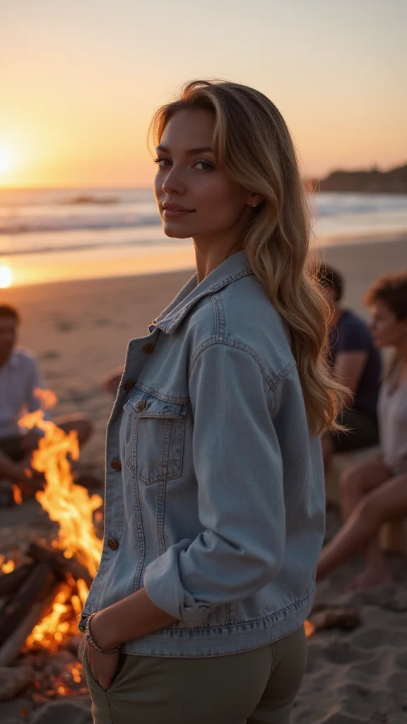 12 Nautical Fashion Trends That'll Elevate Your Beachwear Game (Don't Miss #8!) - 11. Light Denim 1