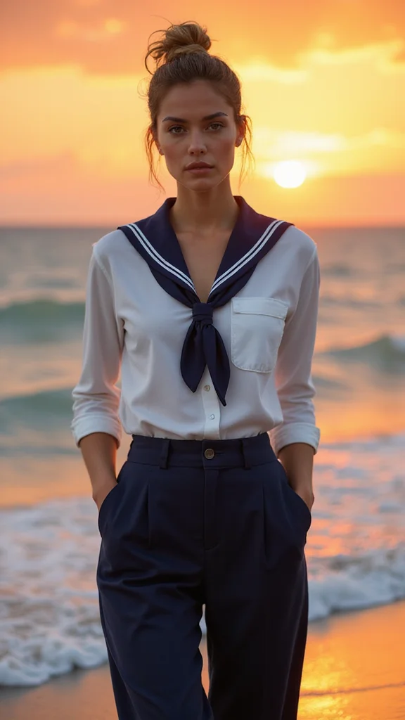 12 Nautical Fashion Trends That'll Elevate Your Beachwear Game (Don't Miss #8!) - 2. Sailor Chic 1