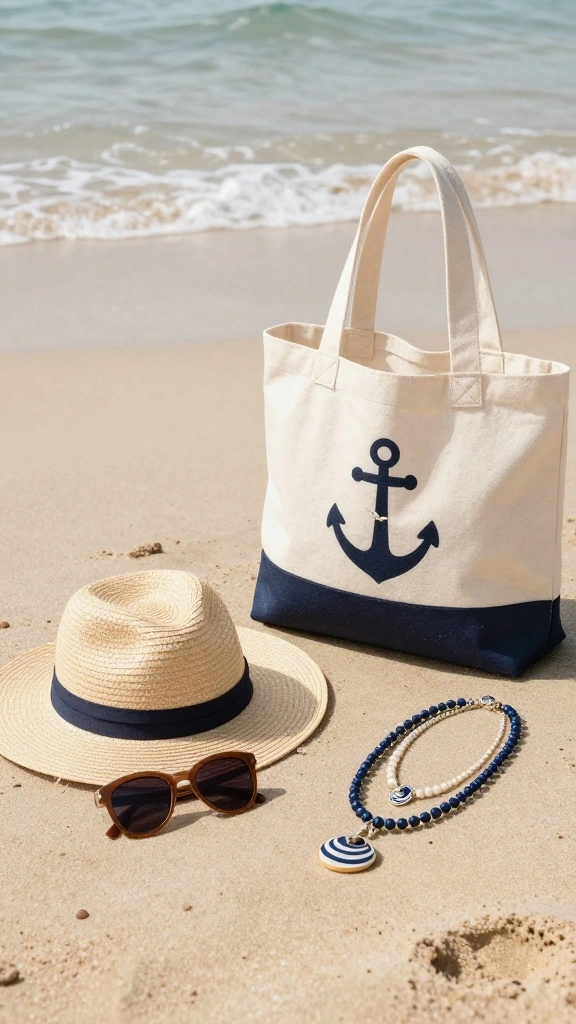 12 Nautical Fashion Trends That'll Elevate Your Beachwear Game (Don't Miss #8!) - 3. Nautical Accessories 1