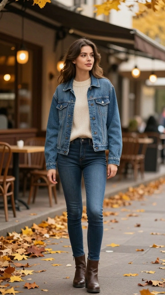 13 Versatile Outerwear Styles That Will Elevate Your Wardrobe Instantly! - 5. Denim Jacket 1