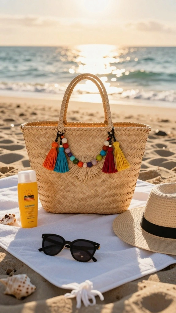 14 Fashionable Beach Bags You Need for Your Next Sun-Filled Adventure! - 2. The Statement Straw Bag 1