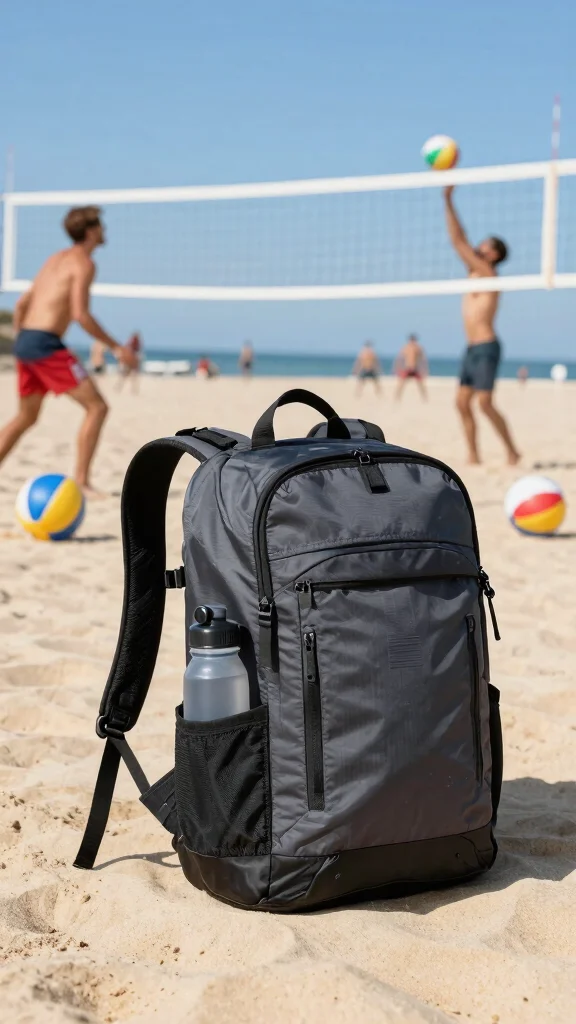 14 Fashionable Beach Bags You Need for Your Next Sun-Filled Adventure! - 3. The Sporty Backpack 1