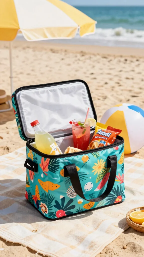 14 Fashionable Beach Bags You Need for Your Next Sun-Filled Adventure! - 5. The Stylish Cooler Bag 1