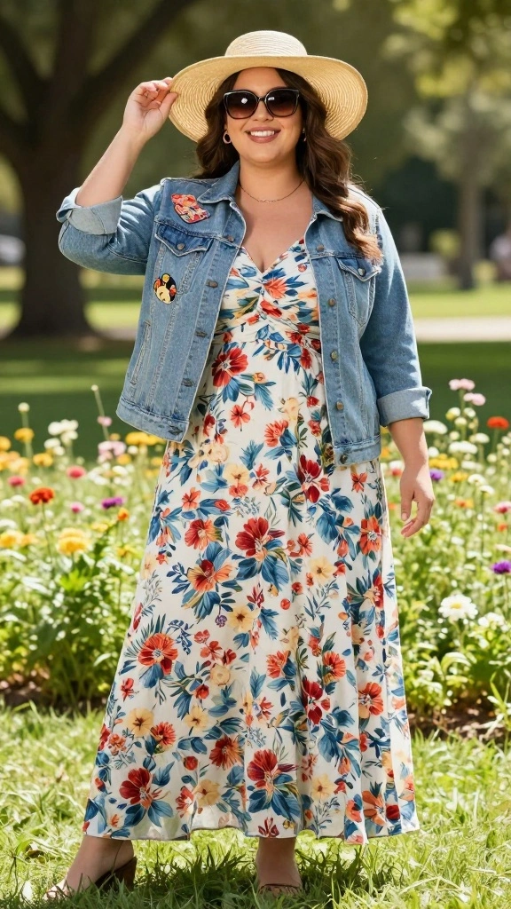 14 Must-Have Plus Size Denim Looks for Hot Summer Days (Wait Until You See #1!) - 1. The Classic Denim Jacket 1