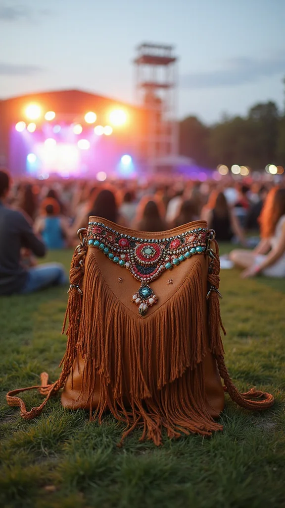 15 Chic Western Wear Picks for Concerts That Dominate the Style Game! - 9. Bohemian-Style Bag 1