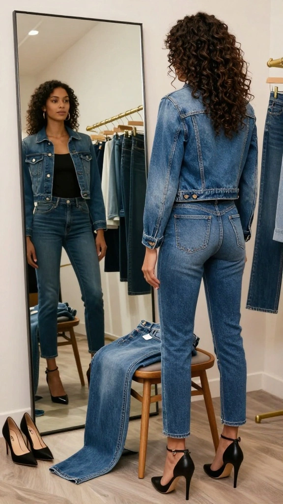 15 Denim Fashion Secrets to Style Your Sets Like a Fashionista! - 1. Choose the Right Fit 1