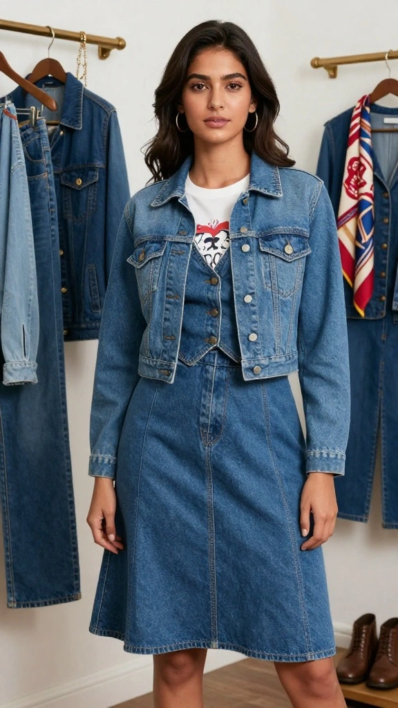 15 Denim Fashion Secrets to Style Your Sets Like a Fashionista! - 2. Layering for Style 1