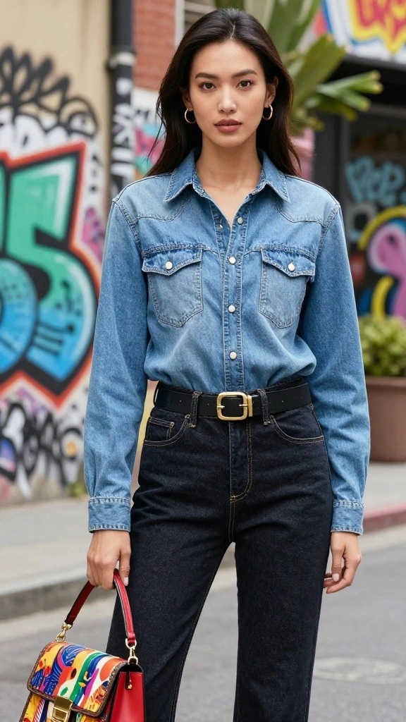 15 Denim Fashion Secrets to Style Your Sets Like a Fashionista! - 3. Denim on Denim 1