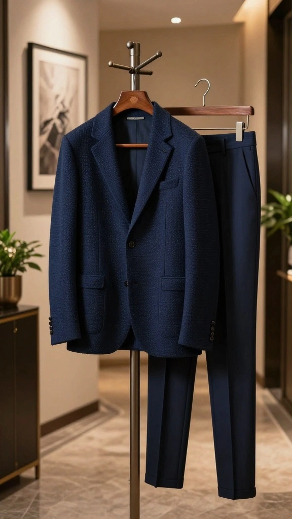 15 Elegant Knitwear Pieces to Elevate Your Cruise Fashion Game! - 11. Textured Knit Blazer 1