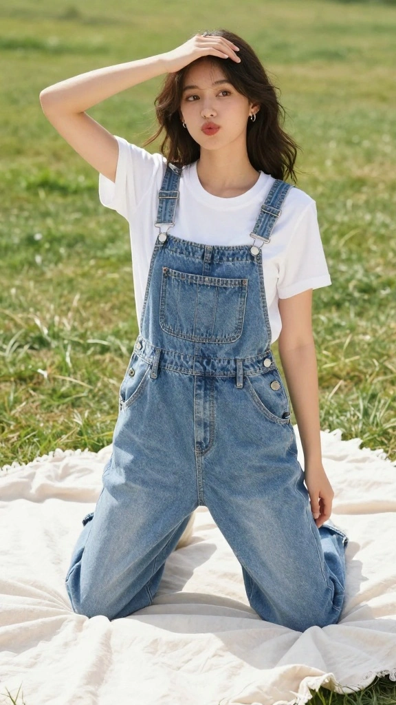 15 Nursing-Friendly Postpartum Outfits You’ll Wear on Repeat - 14. Relaxed Fit Overalls 1