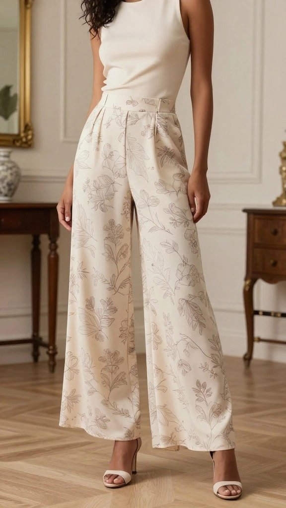 15 Nursing-Friendly Postpartum Outfits You’ll Wear on Repeat - 15. Chic Palazzo Pants 1