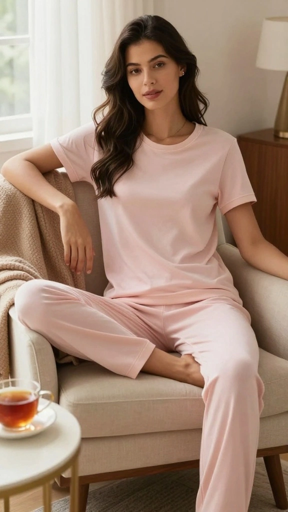 15 Nursing-Friendly Postpartum Outfits You’ll Wear on Repeat - 6. Easygoing Loungewear Set 1
