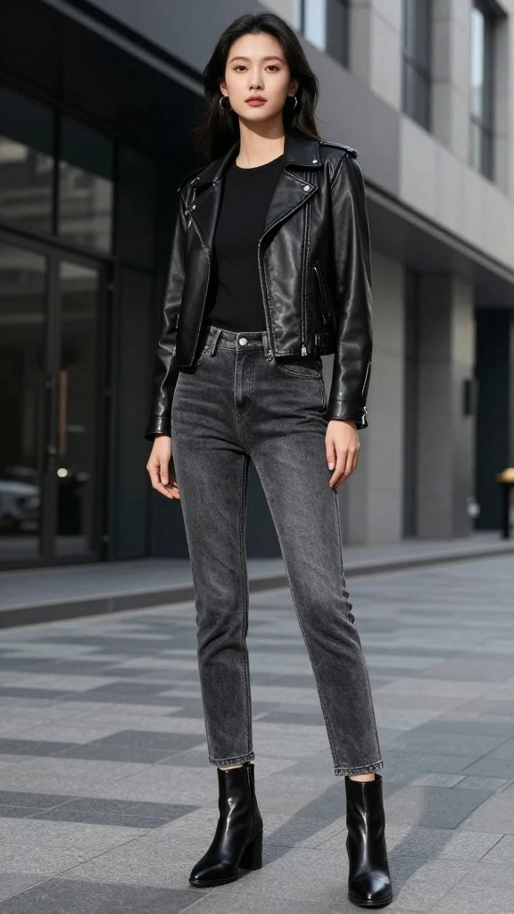 15 Stunning Bold Denim Colors You Need in Your Closet Right Now (Warning: #4 Is a Game Changer!) - 8. Charcoal Grey: The New Neutral 1