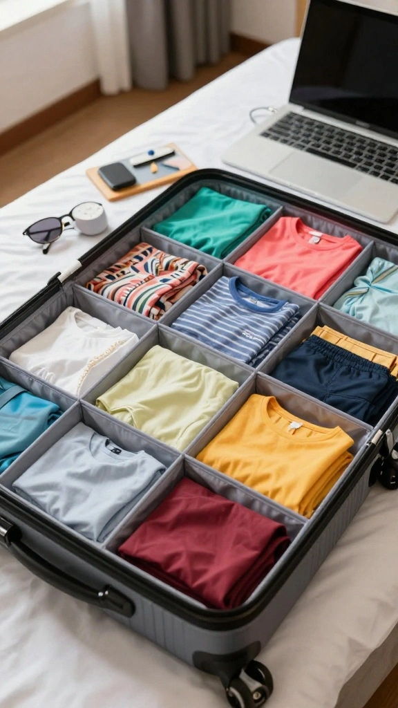 15 Ultimate Business Trip Wardrobe Planning Hacks for Effortless Style on the Go! - 7. Utilize Packing Cubes 1