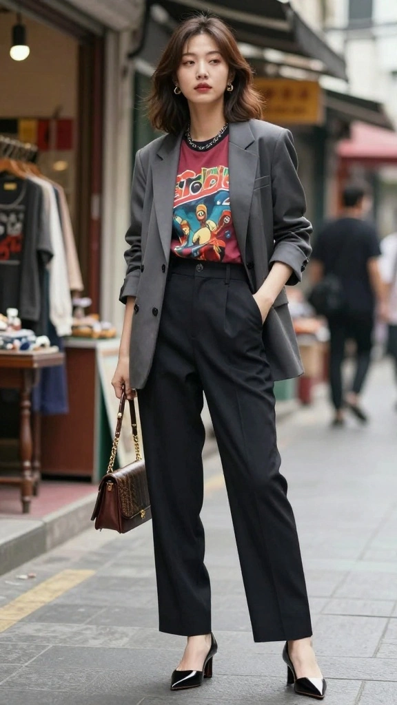 15 Vintage Grunge Looks That Are So Hot Right Now (You Won't Believe #5!) - 15. Mixing Eras: The Ultimate Grunge Statement 1