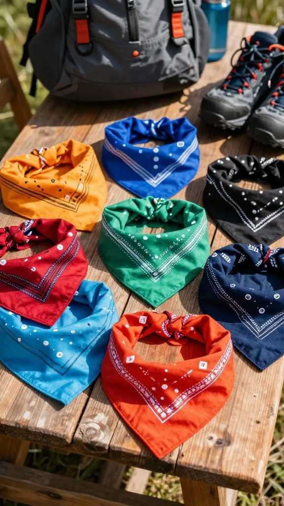 16 Breathable Lightweight Hiking Clothing Options That Will Keep You Cool on the Trail! - 11. Stylish Bandanas 1