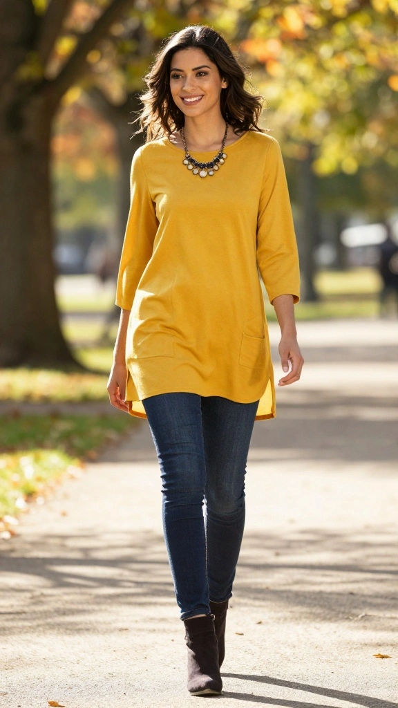 16 Color Palettes for Fall Outfits That Will Inspire Your Next Look! - 5. Shades of Mustard 1