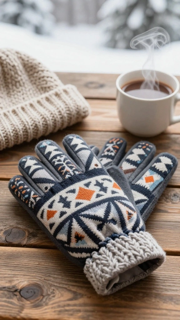 16 Cozy Winter Accessories That Will Complete Your Outfit Ideas Instantly! - 3. Oversized Gloves 1