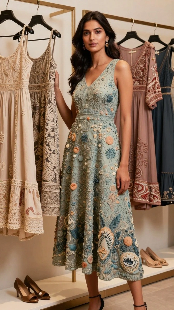 16 Fashion-Forward Winter Dress Trends You Can't Afford to Miss! - 15. 3D Textures 1