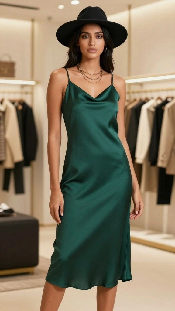 16 Fashion-Forward Winter Dress Trends You Can't Afford to Miss! - 16. Chic Slip Dresses 1