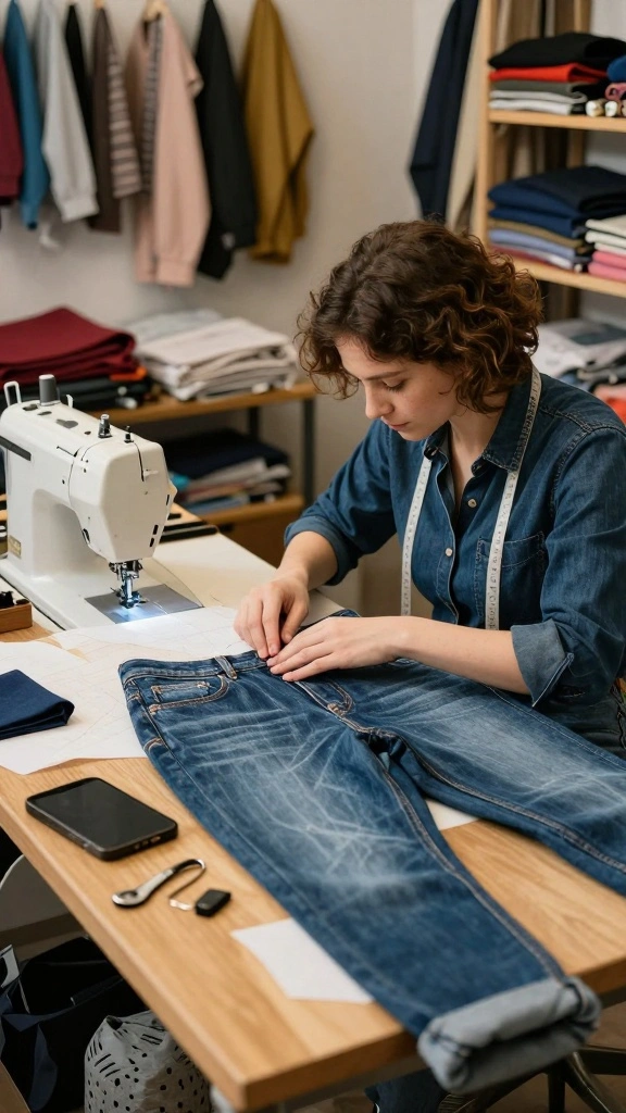 16 Fashion Tips for Rocking Casual Elegance with Denim! - 6. Go for Tailoring 1