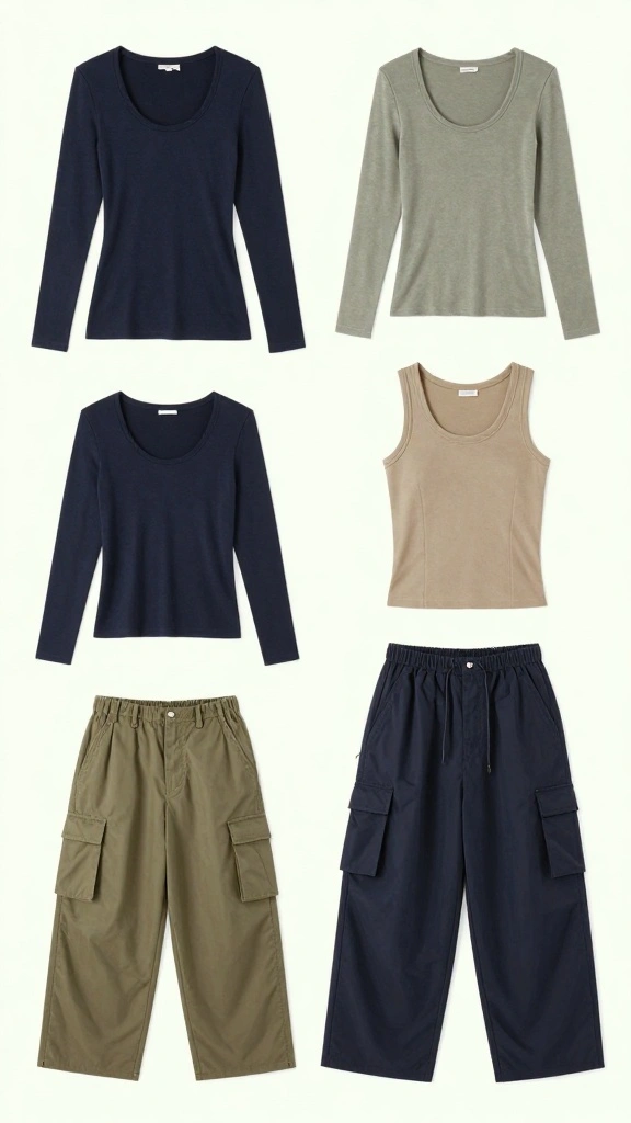 16 Styling Tips for Cargos That Will Change Your Fashion Game Forever! - 13. Play with Proportions 1