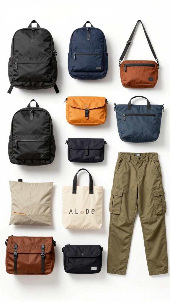16 Styling Tips for Cargos That Will Change Your Fashion Game Forever! - 15. Select the Right Bag 1