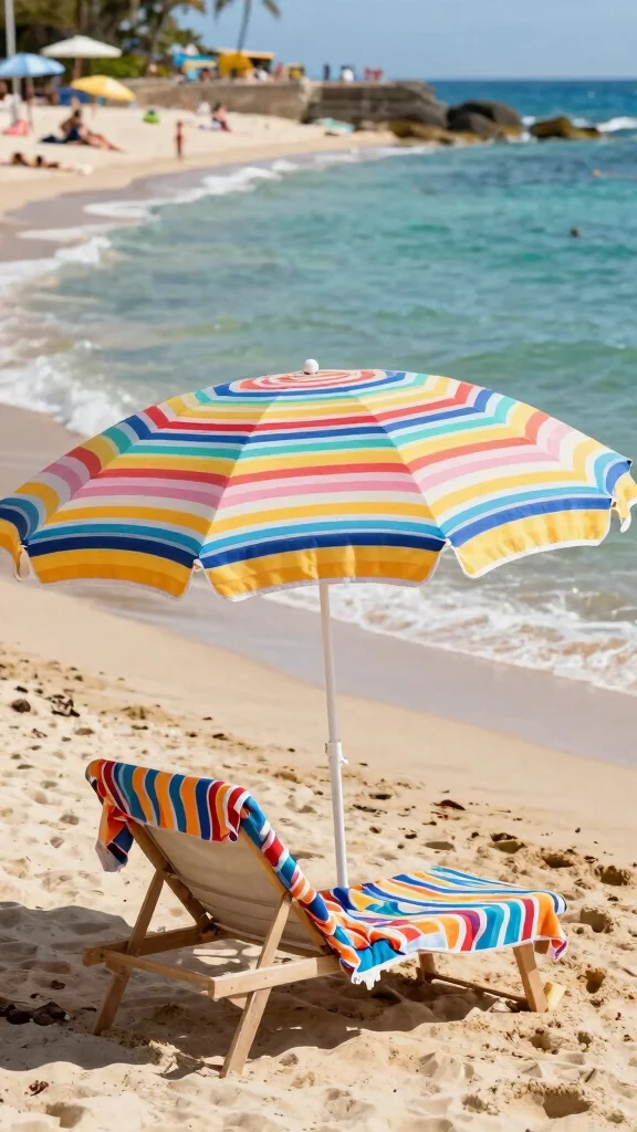 16 Summer Accessories for Cruise Style That Will Make You Shine! - 15. Cute Beach Umbrella 1