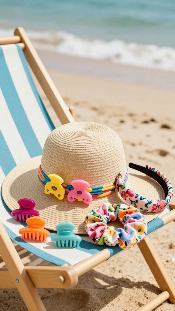 16 Summer Accessories for Cruise Style That Will Make You Shine! - 8. Beachy Hair Accessories 1