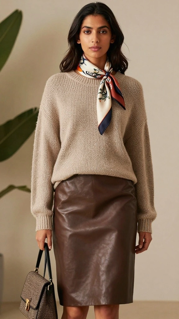 16 Timeless Fashion Tips That Blend Classic and Modern Trends Seamlessly! - 10. Mix Textures for Depth 1