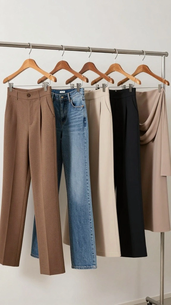 16 Timeless Fashion Tips That Blend Classic and Modern Trends Seamlessly! - 8. Opt for High-Waisted Bottoms 1