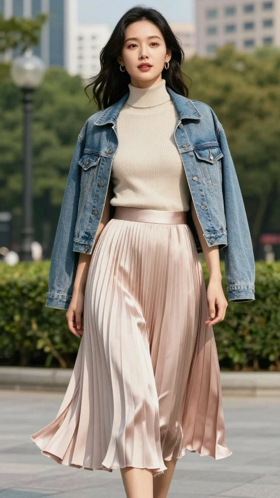 17 Chic Seasonal Outfit Combos That Will Turn Heads (You Won't Believe What’s #22!) - 14. Mixing Textures 1