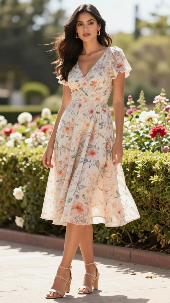 17 Chic Seasonal Outfit Combos That Will Turn Heads (You Won't Believe What’s #22!) - 6. Chic Midi Dress 1