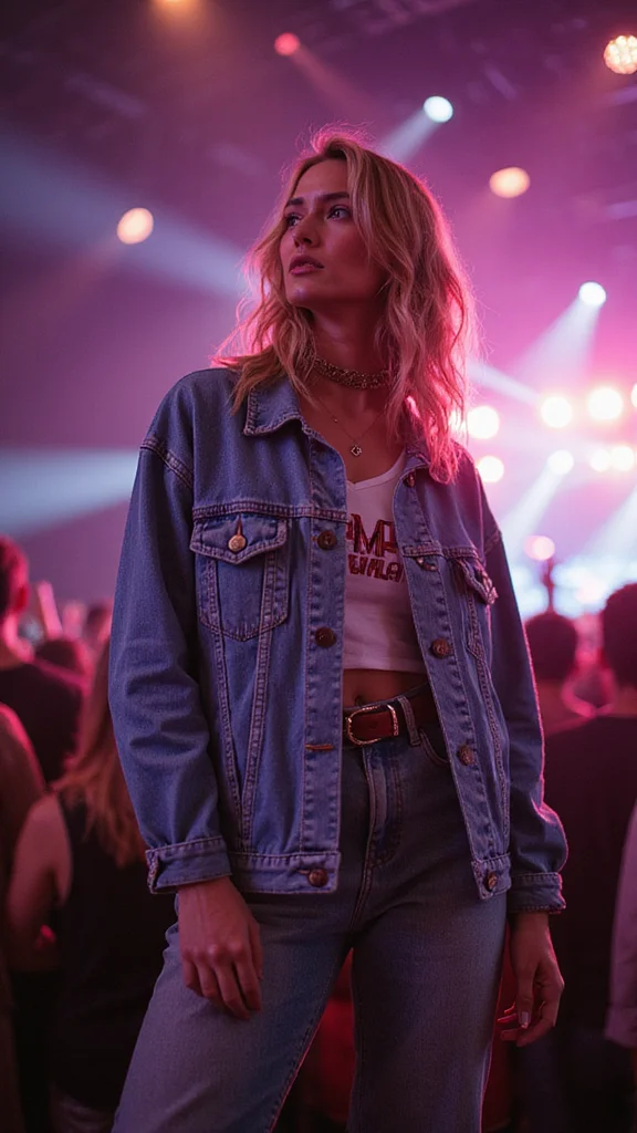 17 Denim Jacket Styles to Rock at Your Next Concert - 7. Acid Wash Denim Jacket 1