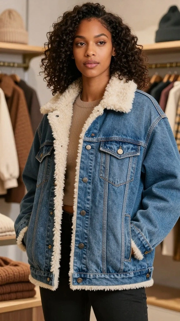 17 Must-Know Seasonal Denim Fashion Tips to Elevate Your Style Game! - 14. Stay Warm with Infused Fabrics 1