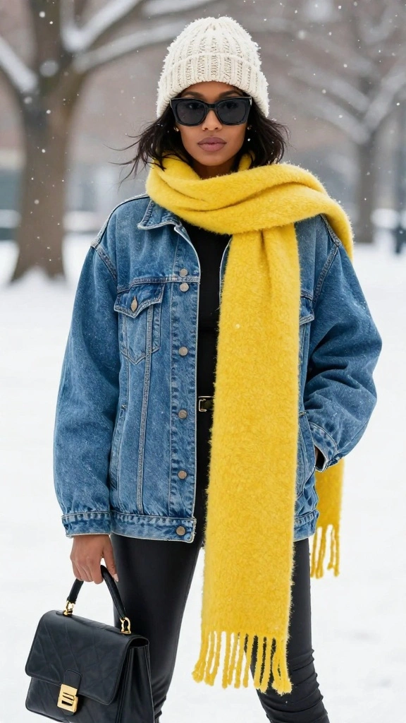 17 Must-Know Seasonal Denim Fashion Tips to Elevate Your Style Game! - 4. Accessorize with Statement Pieces 1