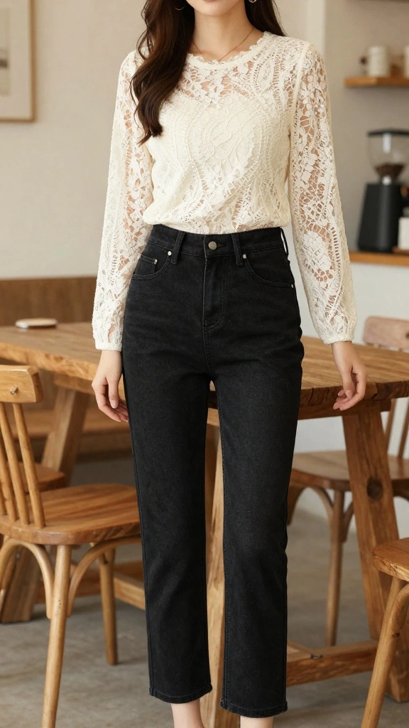 17 Romantic Eco-Friendly Date Attire Ideas You'll Adore! - 4. Classic Denim with a Twist 1