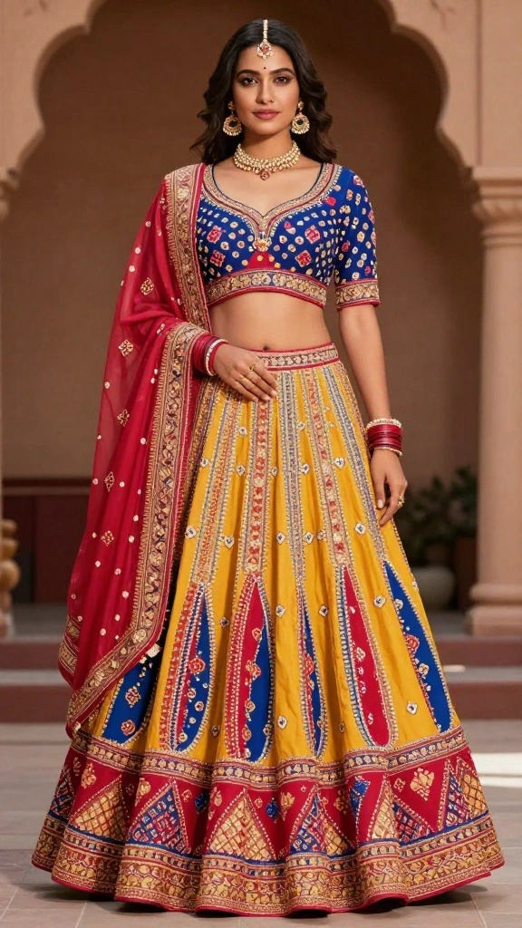18 Breathtaking Bridal Lehenga Inspirations to Elevate Your Wedding Day! - 10. Regional Wonders: Celebrating Local Craftsmanship 1