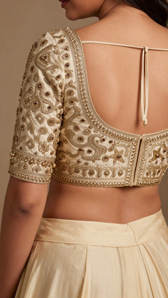 18 Breathtaking Bridal Lehenga Inspirations to Elevate Your Wedding Day! - 13. Statement Blouses: The New Trendsetter 1