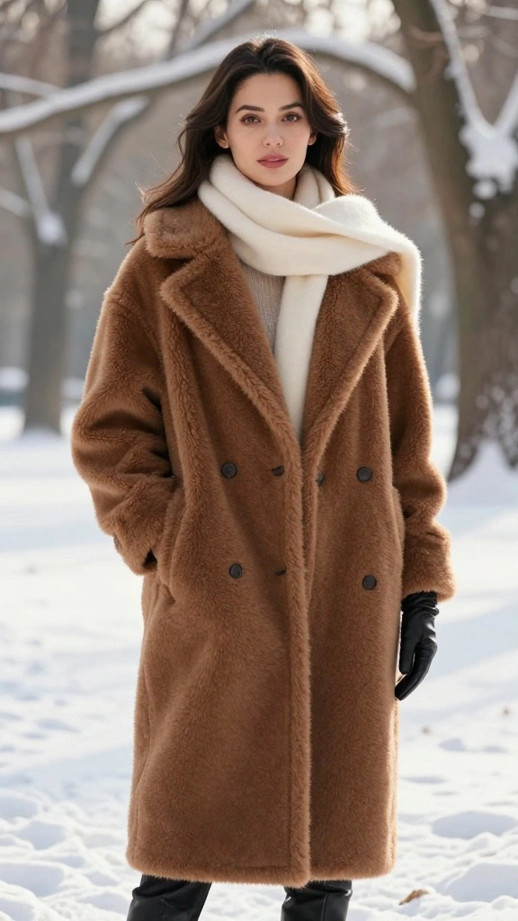 18 Chic Winter Styles to Keep You Warm and Fabulous (Don’t Miss #6!) - 1. Cozy Oversized Coats 1