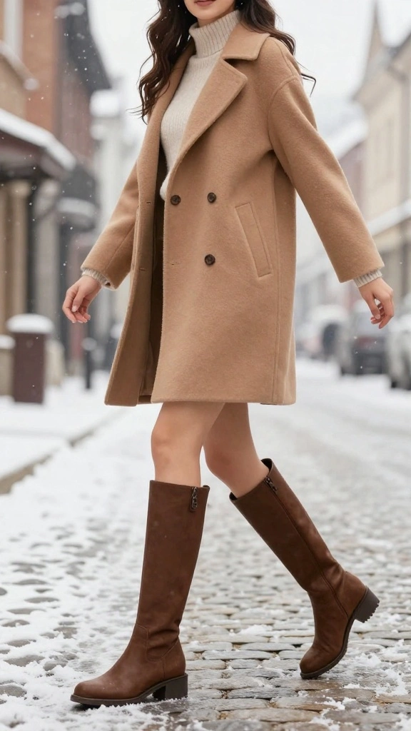 18 Chic Winter Styles to Keep You Warm and Fabulous (Don’t Miss #6!) - 5. Stylish Footwear 1