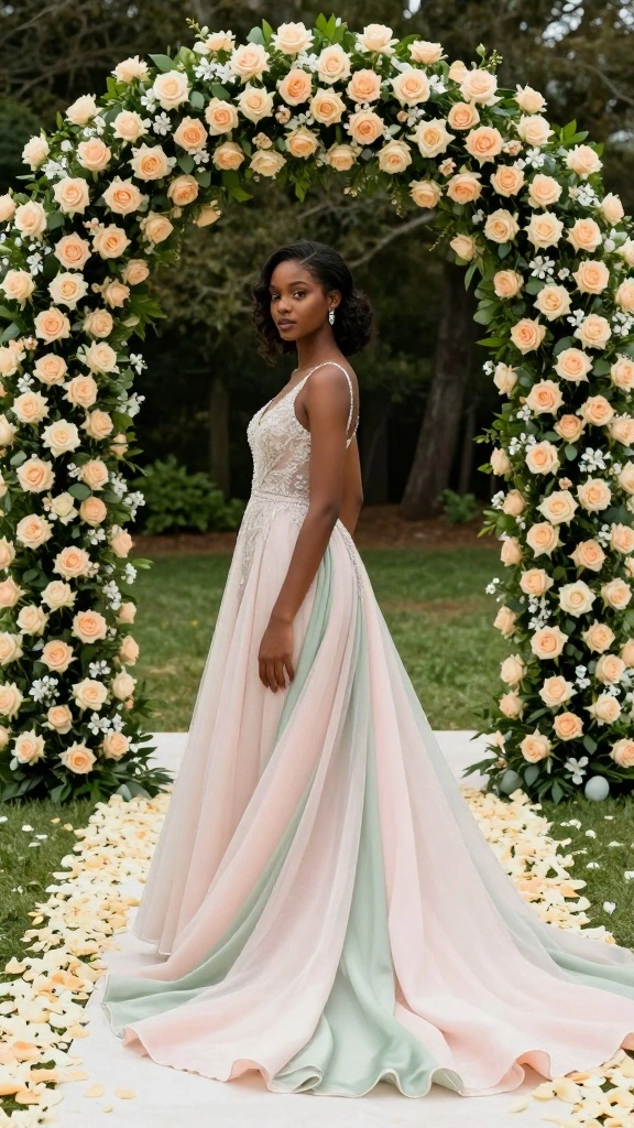 18 Color Ideas for a Modern Civil Wedding That Will Leave Guests in Awe! - 2. Blush Pink and Sage Green 1
