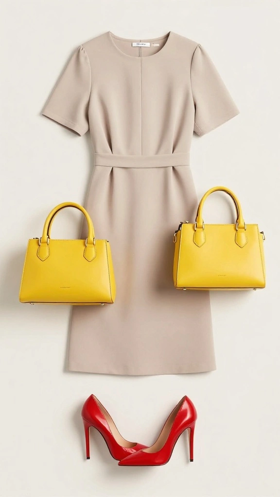 18 Color Palette Coordination Tricks That Will Elevate Your Style Game! - 12. Statement Accessories 1