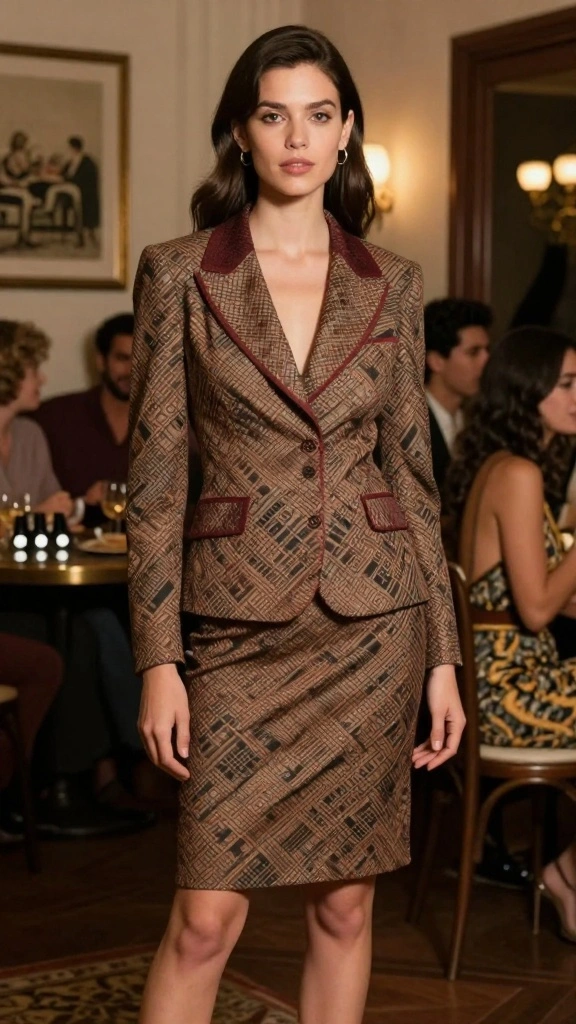 18 Discover the 12 Most Elegant Cocktail Suits to Dazzle at Your Next Party! - 12. Vintage-Inspired Suit: Nostalgic Appeal 1