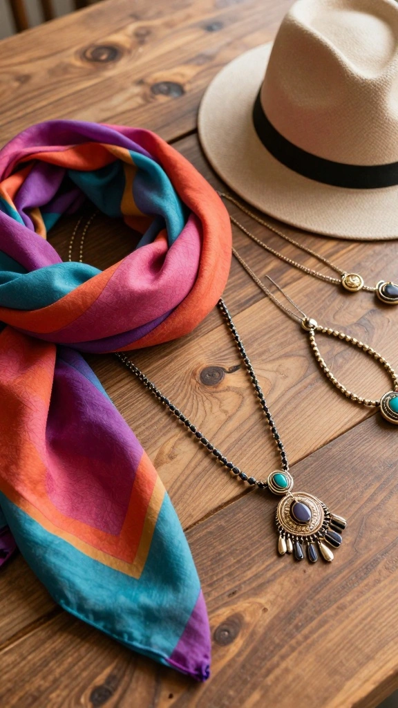 18 Fashion Travel Hacks for Any Climate That Will Change Your Packing Forever! - 11. Layer with Lightweight Accessories 1