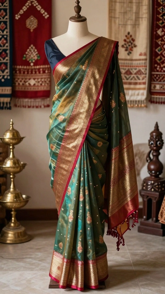 18 Heritage Fashion Trends That Are Here to Stay (and WOW You!) - 1. The Timeless Saree 1